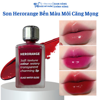 Son Lì Dạng Nước HERORANGE Cho Môi Căng Mọng Dưỡng Ẩm Không Khô Môi Kháng Nước Bền Màu
