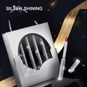 Set son nội địa Trung 4 Heyxi cây lâu trôi bền màu hộp sang trọng, Hộp 4 thỏi son Tint lì Heyxi bền
