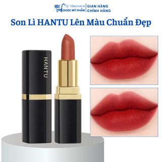 [CHÍNH HÃNG] Son Hantu Nhung Lì Siêu Mịn Lên Màu Chuẩn Mẫu Kháng Nước Bền Màu Lâu Trôi Không Dính Cốc