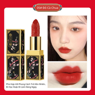 Son Thỏi Lì 3 Màu Tạo Hình Cổ Trang Lên Màu Chuẩn Đẹp Dưỡng Môi Không Khô Không Lem Không Dính Cốc