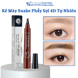 [NÉT ĐẸP] Bút Phẩy Sợi Kẻ Mày 4D Suake Chì Mày Phẩy Đẹp Giúp Mày Đậm Và Nét Đẹp Hơn
