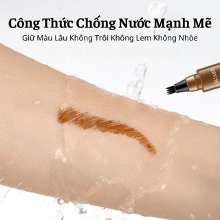 [NÉT ĐẸP] Bút Phẩy Sợi Kẻ Mày 4D Suake Chì Mày Phẩy Đẹp Giúp Mày Đậm Và Nét Đẹp Hơn