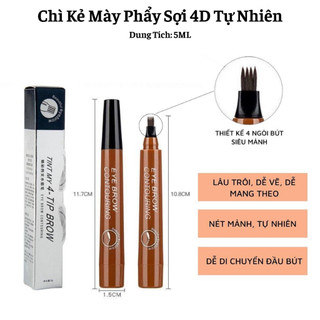 [NÉT ĐẸP] Bút Phẩy Sợi Kẻ Mày 4D Suake Chì Mày Phẩy Đẹp Giúp Mày Đậm Và Nét Đẹp Hơn