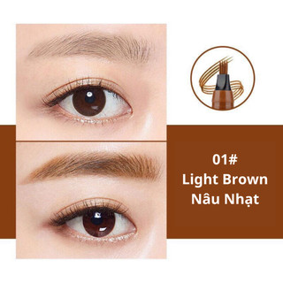 [NÉT ĐẸP] Bút Phẩy Sợi Kẻ Mày 4D Suake Chì Mày Phẩy Đẹp Giúp Mày Đậm Và Nét Đẹp Hơn