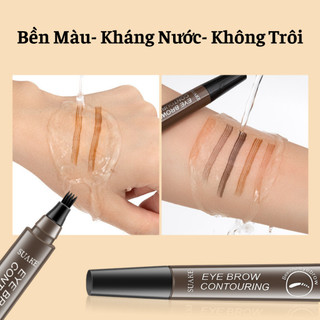 [NÉT ĐẸP] Bút Phẩy Sợi Kẻ Mày 4D Suake Chì Mày Phẩy Đẹp Giúp Mày Đậm Và Nét Đẹp Hơn