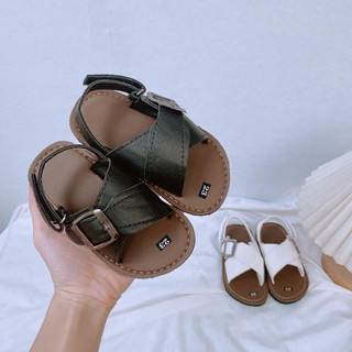 FORM TO Dép Sandal Dép Quai Hậu Quai Chéo Đính Khóa Điều Chỉnh Dây Cho Bé Trai K231QH