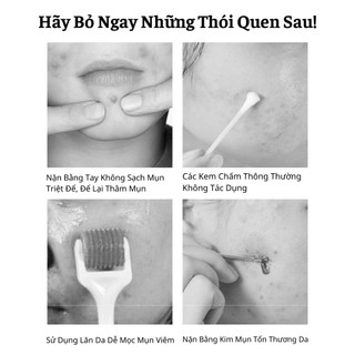 Kem Chấm Sạch Mụn Senana Đánh Bay Các Loại Mụn Sưng Mụn Cơm Mụn Ẩn Mụn Viêm Trên Da 20G