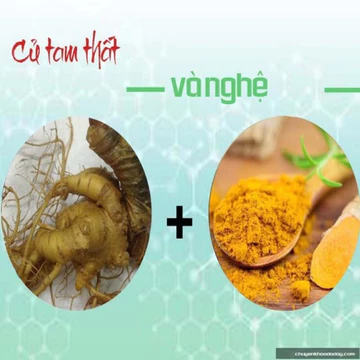 Bột Tam thất nghệ vàng 500g