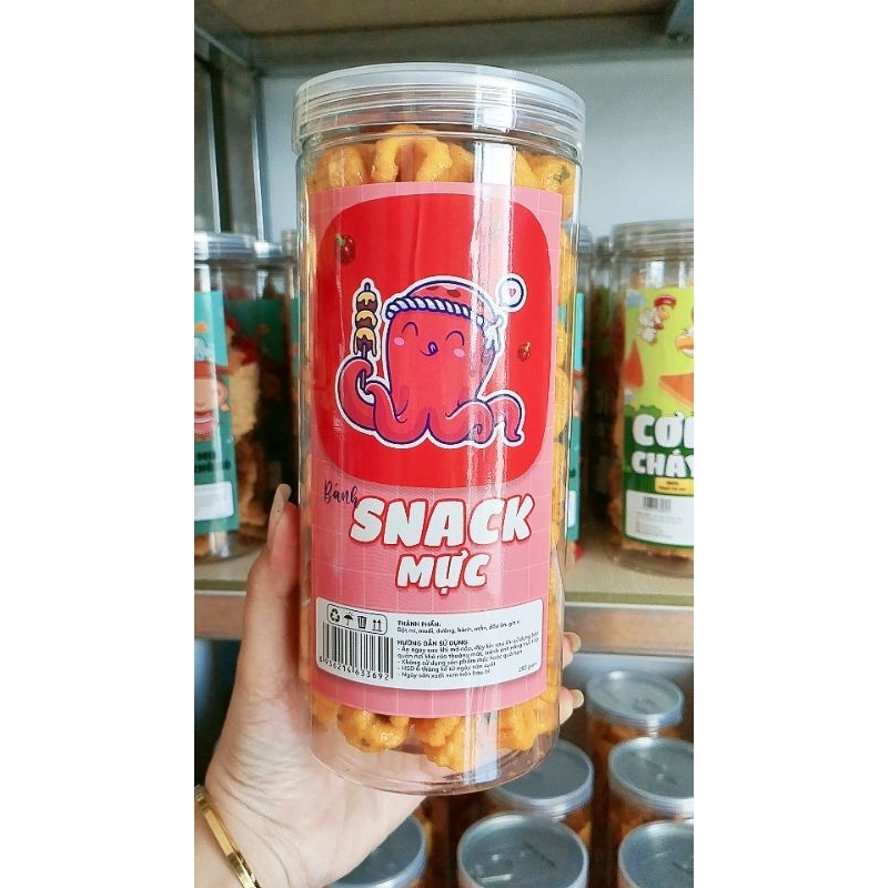 Bánh snack mực 250G | Shopee Việt Nam