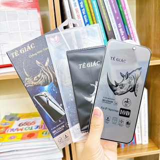 [Chống Nhìn Trộm] Kính Cường Lực Tê Giác Full màn 7plus/8/8plus/x/xr/xs/11/12/13/14/15/pro/plus/promax RABBI
