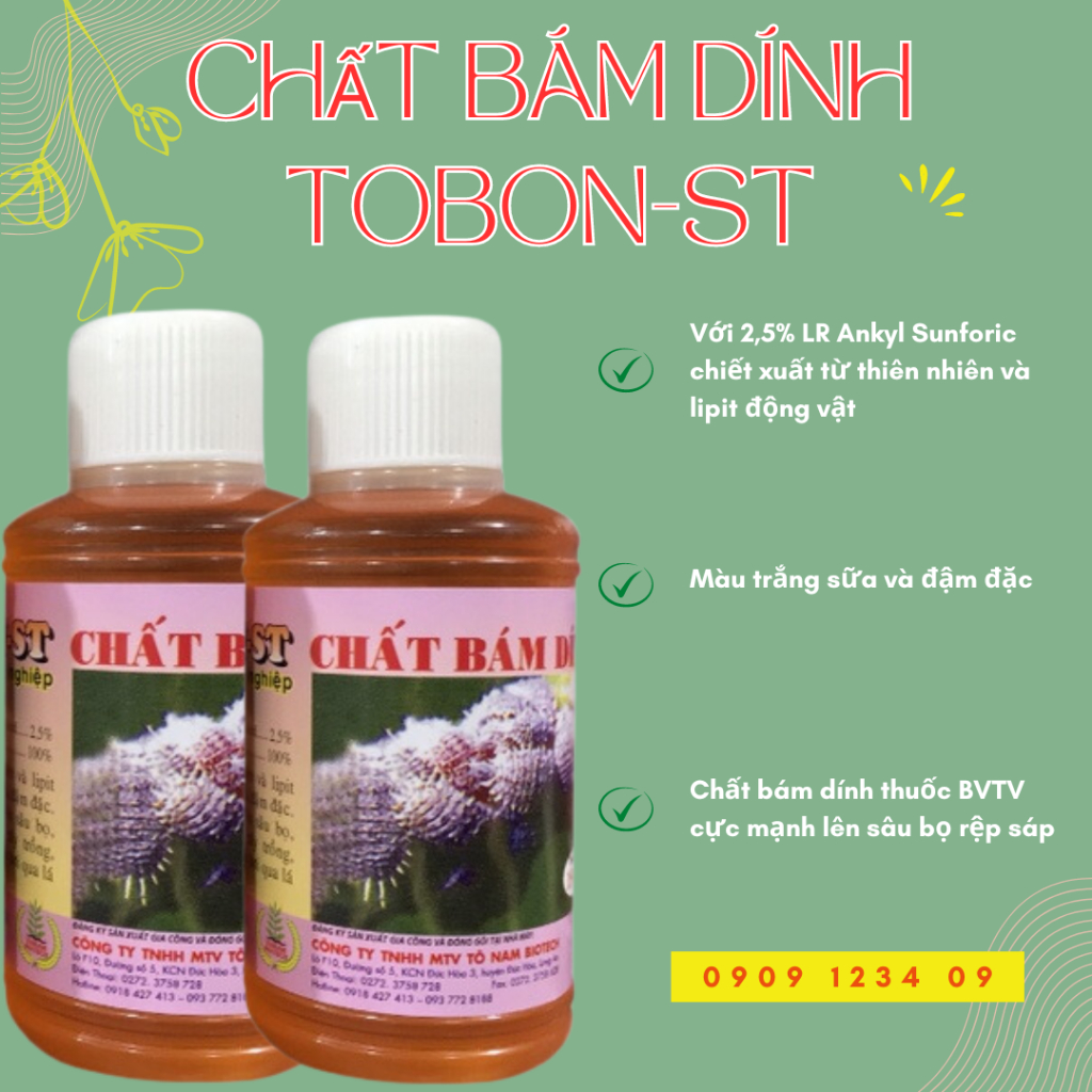 Tobon ST chất bám dính nông nghiệp 150ml 2