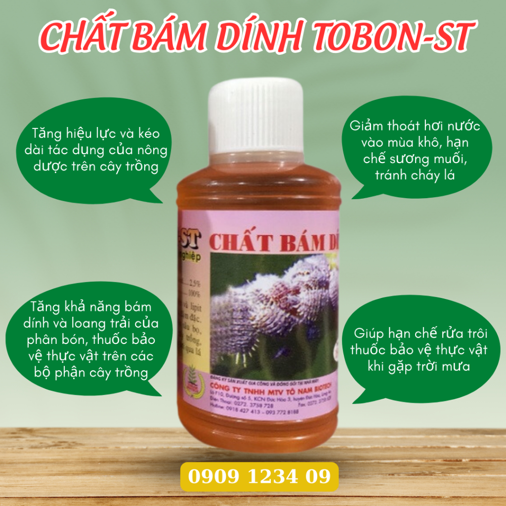 Tobon ST chất bám dính nông nghiệp 150ml 3