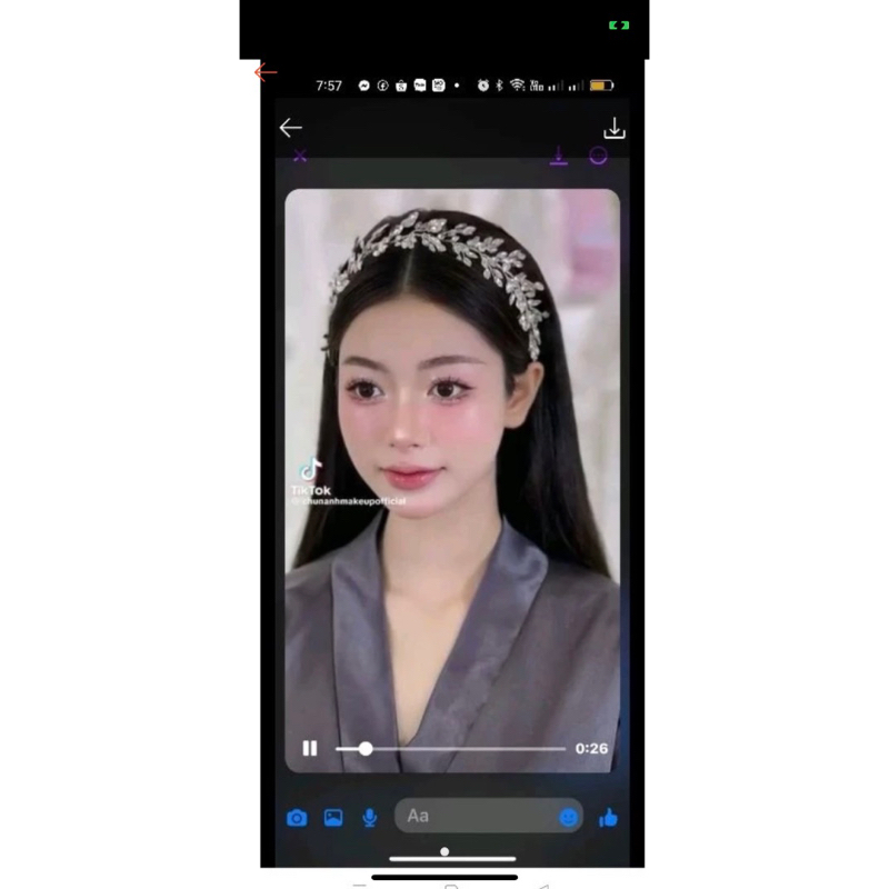 cài tóc xinh