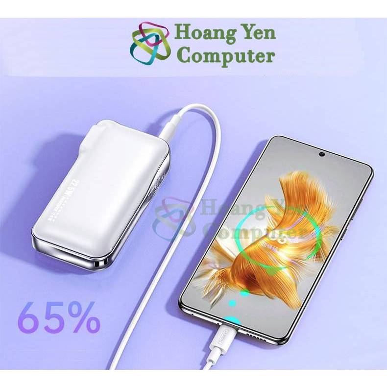 Sạc Dự Phòng Remax RPP-532 10000Mah (Sạc Nhanh QC3.0, PD20W), Nguồn AC Sạc Trực Tiếp - BH 1 Năm - Hoangyencomputer