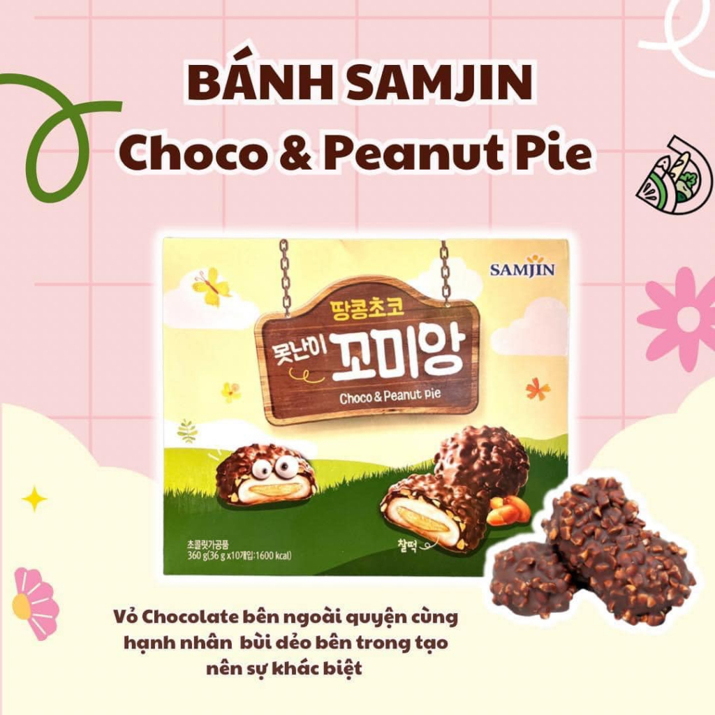 Bánh Samjin choco Hàn Quốc | Shopee Việt Nam