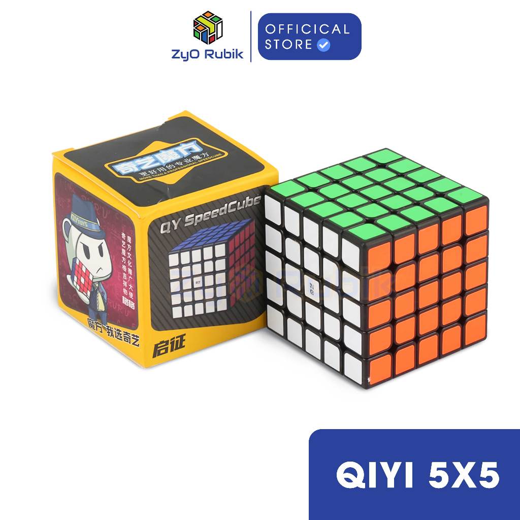 Qiyi Qizheng W 5x5 Adesivo Nero Versione 5x5 Cubo Magico 5 Strati Cubo di Velocà Professionale Cubo Magico Puzzle Giocattolo Per I Bambini Bambini  26