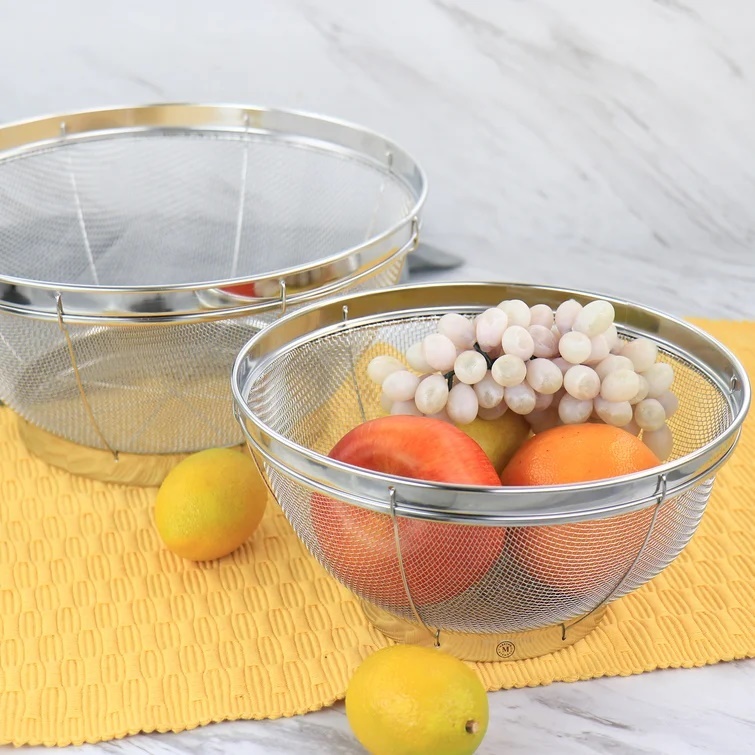 [CHÍNH HÃNG] Rổ inox đáy sâu Echo Metal Ø16cm - Hàng nội địa Nhật Bản ...