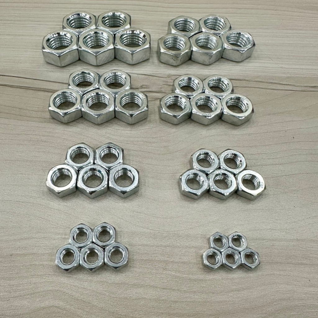 20 Con tán xi M12 M14 M16 M18 đai ốc loại tốt dày dặn chắc chắn ...