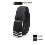 Thắt lưng da bò Ý MIB35-07T | Khoá gài | Anh Tho Leather — ảnh 1