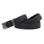Thắt lưng da bò Ý MIB35-07T | Khoá gài | Anh Tho Leather — ảnh 4