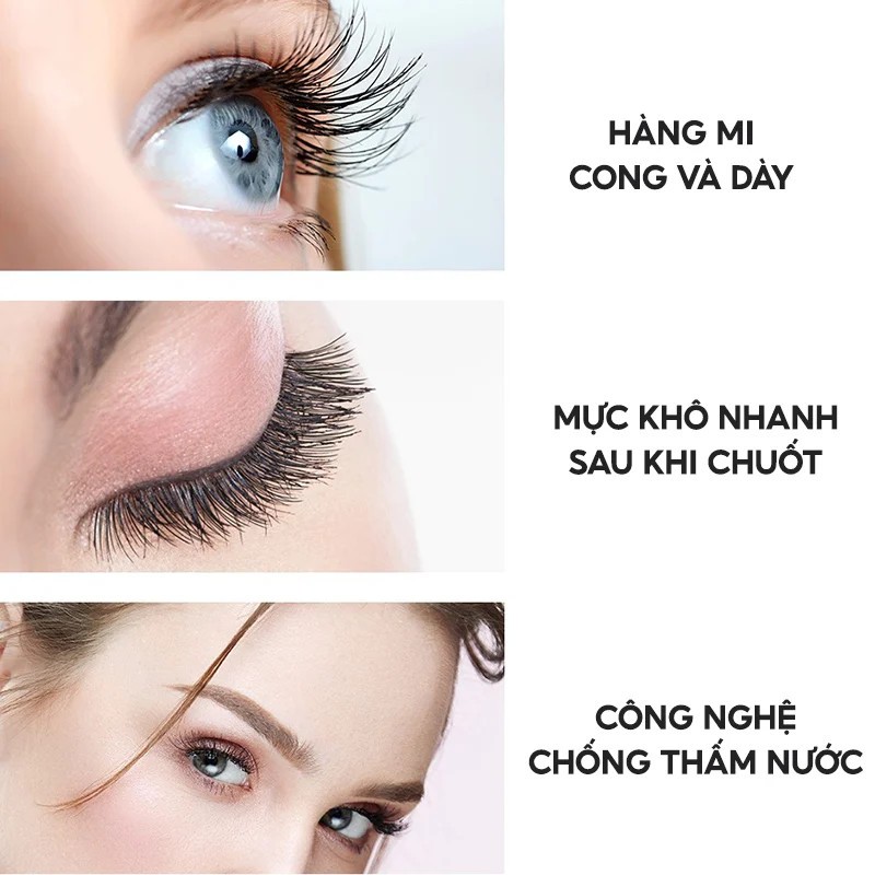Mascara ZEESEA kháng nước lâu trôi 36h chống nhòe chuốt mi cong vút và dài  hơn | Shopee Việt Nam