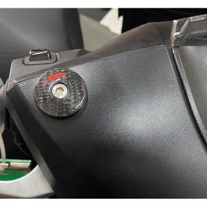 Nắp che lỗ chân kính carbon fiber