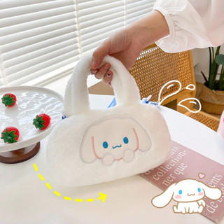 Túi xách lông nhung mềm mịn nhân vật hoạt hình KRM MEILI STORE