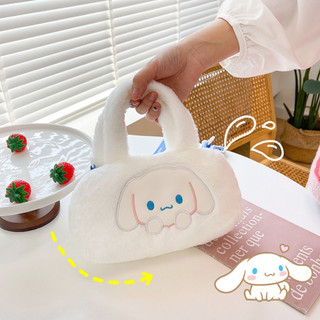 Túi xách lông nhung mềm mịn nhân vật hoạt hình CNMR MEILI STORE