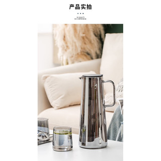 Bộ Bình Cốc Thuỷ Tinh Trụ Chịu Nhiệt | Bình Cốc Thuỷ Tinh Phong Cách Hiện Đại Decor