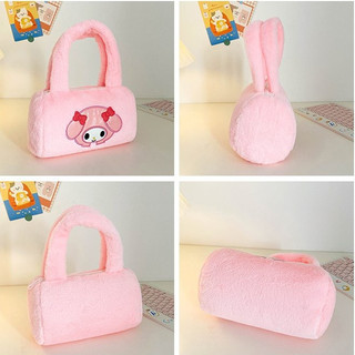 Túi xách lông nhung mềm mịn nhân vật hoạt hình MEILI STORE