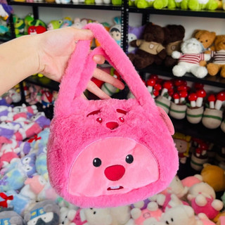 Túi xách lông nhung mềm mịn nhân vật hoạt hình Loopy MEILI STORE