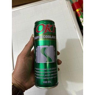 Nước làm mát động cơ ô tô, xe máy màu xanh OKI Super Coolant , màu đỏ Turbo Radiator Coolant