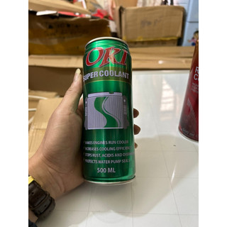 Nước làm mát động cơ ô tô, xe máy màu xanh OKI Super Coolant , màu đỏ Turbo Radiator Coolant