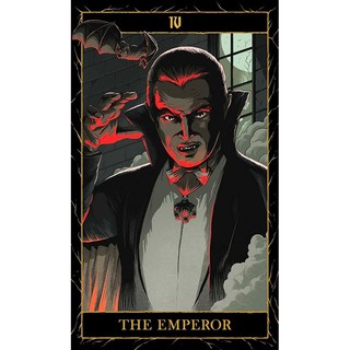 Bộ Bài Universal Monsters Tarot (Mystic House Tarot Shop) - Bài Gốc Authentic Chính Hãng 100%