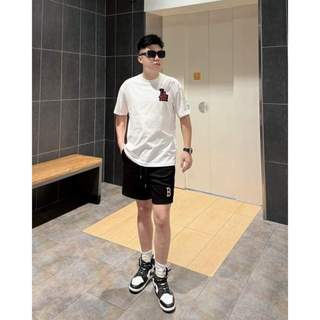 Set Bộ Phông Nam Nữ Cổ Tròn Chất Liệu Cotton Khô Thoáng Mát In Họa Tiết LALA Hai Mặt Phong Cách Trẻ Trung Sành Điệu