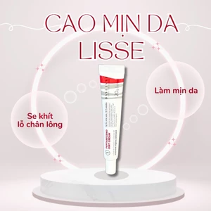 Cao Mịn Da Lisse Se Khít Lỗ Chân Lông - Cải Thiện Nếp Nhăn - Cân Bằng Độ Ẩm Cho Da - Thúc Đẩy Tổng Hợp Collagen