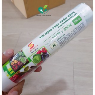 Túi Đựng Thực Phẩm Sinh Học An Lành Cuộn Túi Bóng Nhiều Kích Cỡ Bọc Đựng Thức Ăn Tủ Lạnh Bảo Quản Sạch Sẽ, Tiện lợi