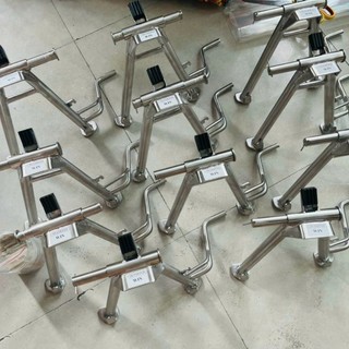 DIAMOND - CHÂN CHỐNG ĐỨNG DREAM/VARIO/EX150-155-135/VISION/FULED/SIRIUS kèm lò xo