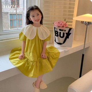 Váy bé gái cho bé từ 1 - 8 tuổi dáng xòe phong cách Hàn quốc