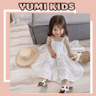 [[ Xả kho ]] Váy hai dây mùa hè bé gái từ 1 - 8 tuổi phong cách chuẩn Hàn quốc
