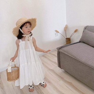 [[ Xả kho ]] Váy hai dây mùa hè bé gái từ 1 - 8 tuổi phong cách chuẩn Hàn quốc
