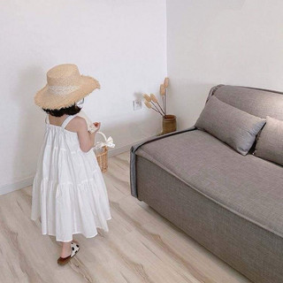[[ Xả kho ]] Váy hai dây mùa hè bé gái từ 1 - 8 tuổi phong cách chuẩn Hàn quốc