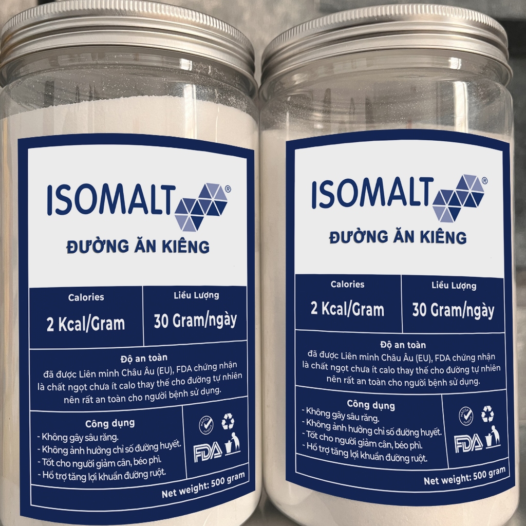 Đường ăn kiêng Isomalt O kalo chiết xuất tự nhiên