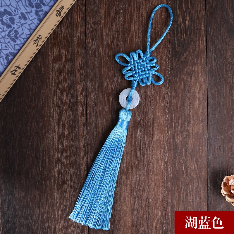 Set 5 dây tua rua đồng tâm ngọc bội cổ trang - Kem Shop K14