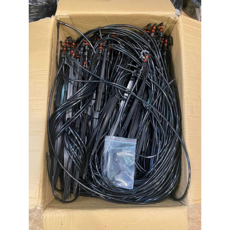 Combo Bộ béc G5 đầy đủ Cọc , béc+ nối 6mm  ,  ron nối tuỳ chọn chân kết nối và béc TUỲ CHỌN CÓ RON CAO SU HOẶC KHÔNG