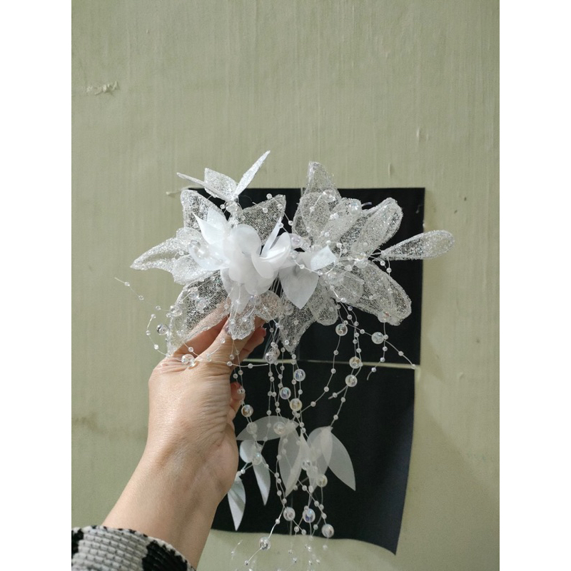 bộ cài tóc cô dâu xinh