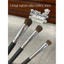 Set 3 cọ cán đen trang điểm mắt ,mũi ,hightlight dáng dẹt lông ngựa mềm mịn cho người mới bắt đầu