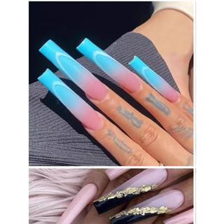 Móng úp - móng tip siêu dài 5-5.5cm đủ các phom