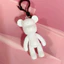 Phôi Móc Khóa Gấu Bearbrick, Thỏ Bunny, Phi Hành Gia Màu Trắng