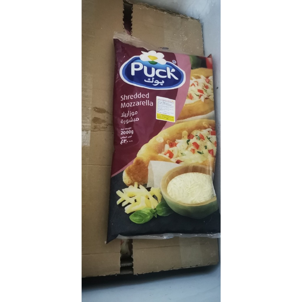 Phomai Mozzarella bào PUCK do Công ty Arla food sản xuất túi 2kg nhập ...